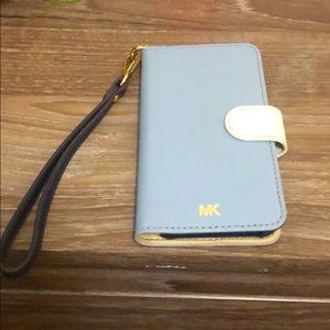 Michael Kors iPhone X phone case/wallet